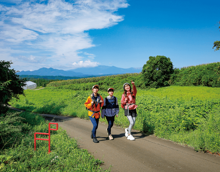 村田コースの風景
