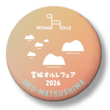 奥松島コース オリジナル缶バッジ